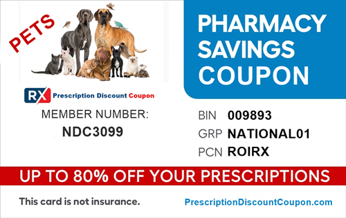 Discounted pet medications